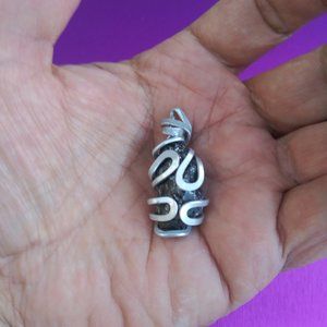 Shungite Pendant Lobster Tail, EMF